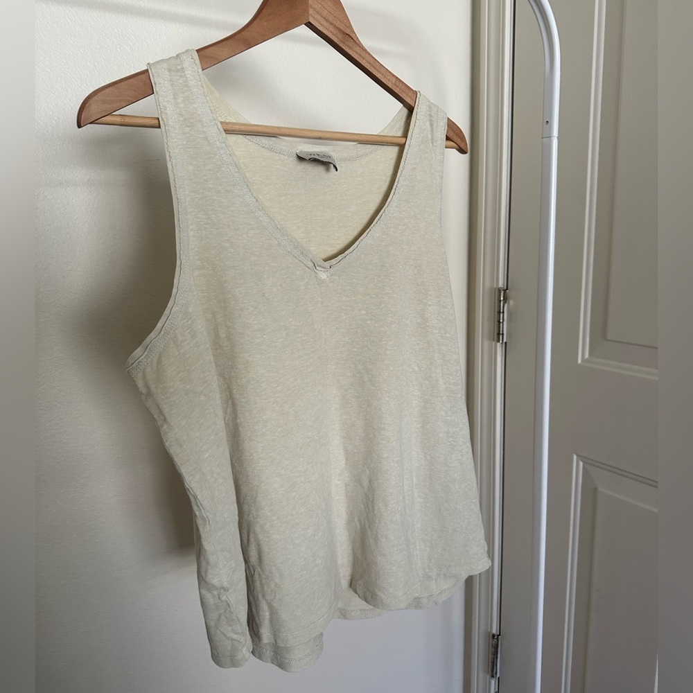 Wrap London 55% Hemp 45% Organic Cotton Cream Tank Top